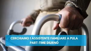 Immagine di un uomo anziano con il deambulatore